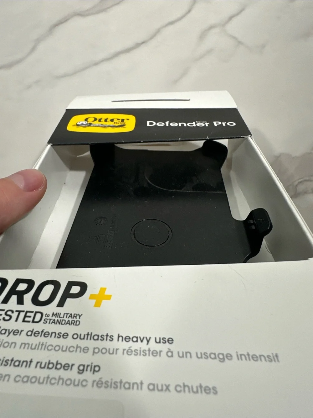 OtterBox Defender Pro Black Case iPhone 13, 14, 15 (Only Back Piece Included)